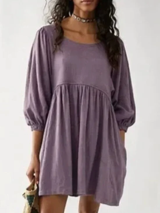 Free People Beach Boho Gauzy Get Obsessed Babydoll Dress - Picture 2 of 13